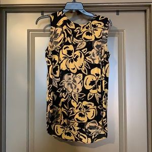 Black and Gold WhoWhatWear Blouse